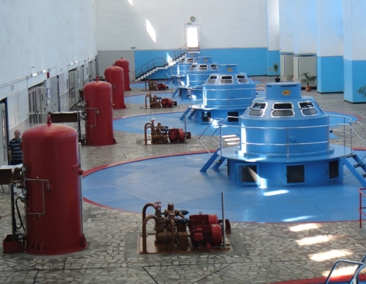 32m de Turbine Laag Hoofdroestvrij staal 5000kw van Water Hoofd Horizontaal Kaplan