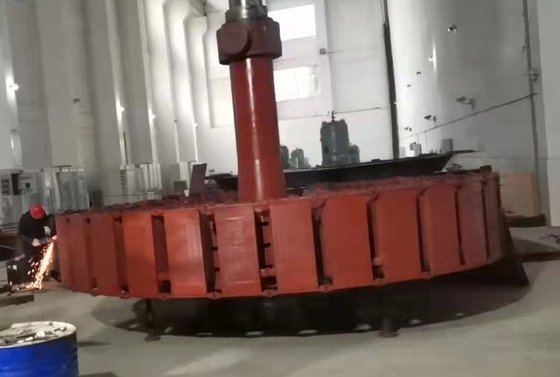 Verticaal de Micro- Hydroturbogenerator6000kw Regelbaar Blad van Kaplan