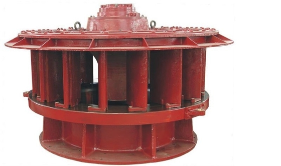 Het verticale Brushless Blad van de de Turbine Regelbare Agent van Kaplan Horizontale Hydro