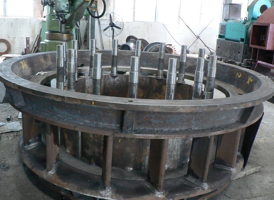 200kw verticale Lage Hoofd Hydroturbine Horizontale Hydroturbine 13m Hoofd
