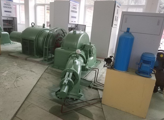 Verticale 800kw-van Micro- Hydrogenerator 30300m Machtsturgo Hoofd