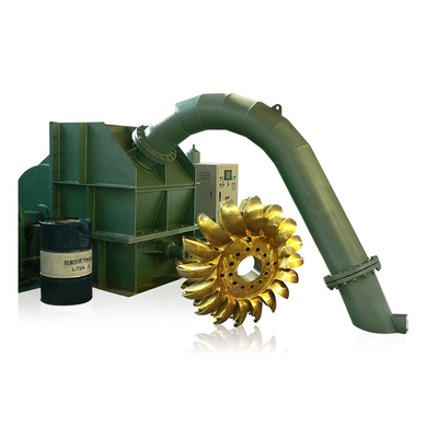 Verticaal 100m de Hoofd Hydroturbine 50HZ van Pelton op Gird 5000RPM