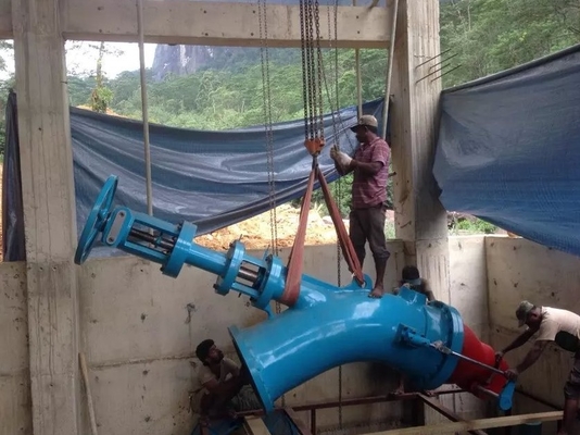 de Impulsturbine 400V van 350kw Turgo voor de Hydrowaaier van de Elektrische centrale Brede Stroom