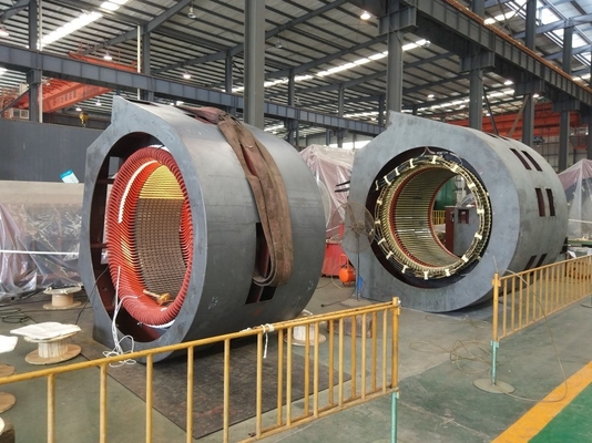 Horizontale van de de Machtsgenerator van 2000kw Hydro het Waterturbine 6300v