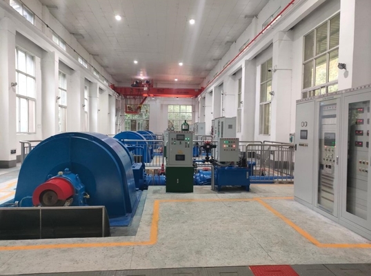 Verticaal Francis Mini Hydro Power Plant Design 1000kw 400V