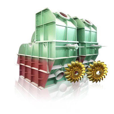 Capaciteit van de Turbine 1-200 mw Macht van asstroompelton de Hydro van 1-200 M3/S Stroomtarief