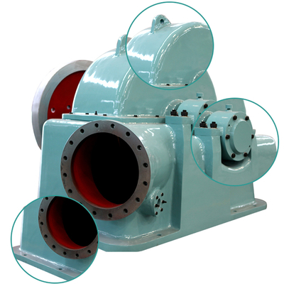 Efficiency van de het Waterturbine 60HZ 96,2% van 500RPM Pelton de Hoge Hoofd