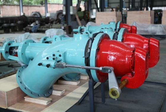 Gietende van de de Impulsturbine 700kw Turgo van Staalturgo het Wielgenerator