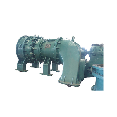 5Mw water Horizontaal Francis Turbine 500kw met Roestvrij staalagent