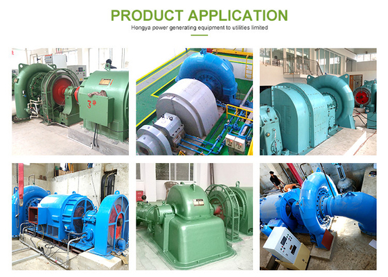 8Mw Water Hoofd 65m Francis Turbine Generator van Francis Hydro Turbine 800kw