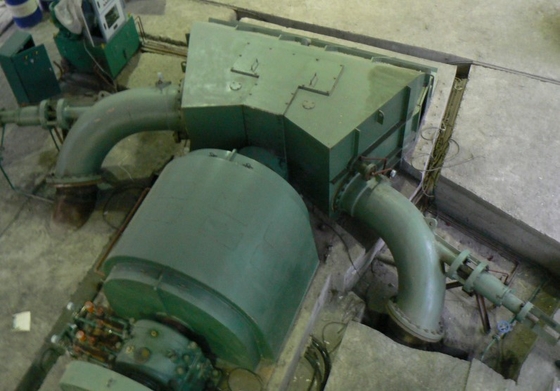 92% efficiency de Micro- Horizontale Turbine 2800kw van Pelton voor Hydroelektrische centrale