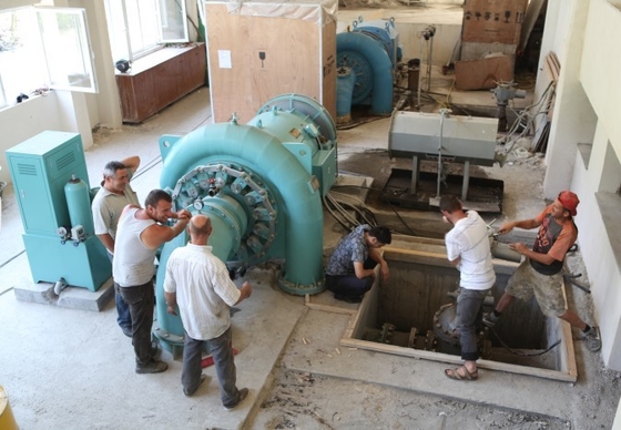 Van de het Waterturbine van LG Digitale de Gouverneurs220v AC gelijkstroom Slimme Controle