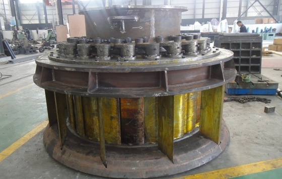 Vaste Blad van de roestvrij staal350kw het Verticale Hydroturbine 400V
