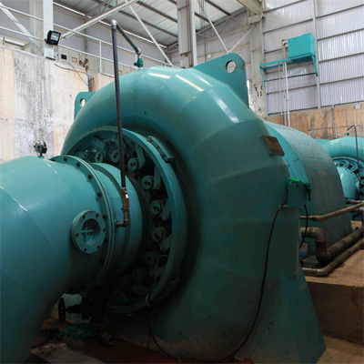 De horizontale Verticale Hydroturbine Micro- Efficiency van Francis Turbine 60Hz 92,5%