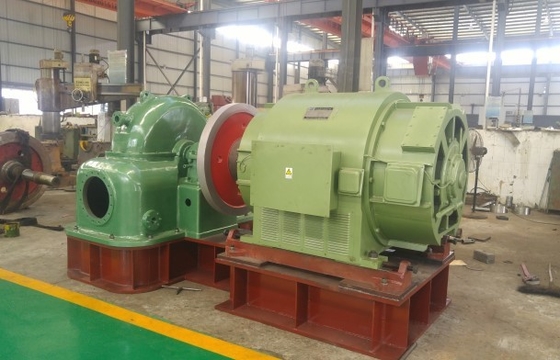 1750RPM hoge Hoofd Horizontale het Waterturbine van de Waterturbine 150kw voor Elektriciteit
