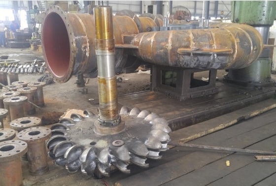 1750RPM hoge Hoofd Horizontale het Waterturbine van de Waterturbine 150kw voor Elektriciteit