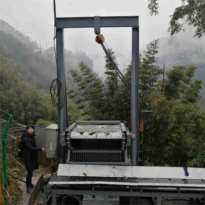 Van het het Afvalrek van HPP Roterende Schoonmakende Machine 0.3915mm de Reinigingsmachine van het het Afvalrek van het Netinterval