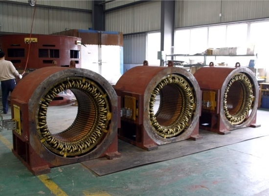850kw hydro het Waterturbine van de Machtsgenerator voor hoge hoofd en lage Brushless lossing