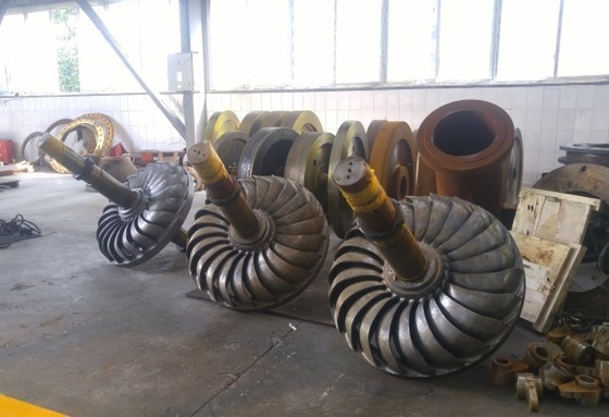 De Turbinewiel 0.9m 500kg van roestvrij staalturgo voor Hoge snelheidsturbine