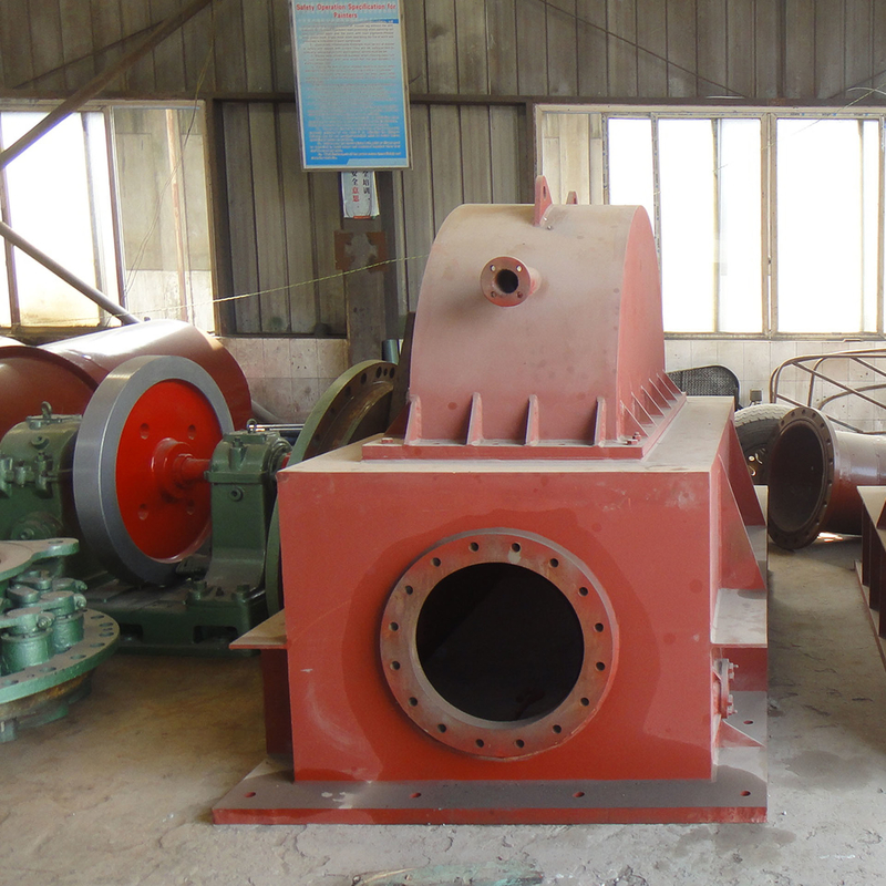 Pelton-hydroturbine voor inlaatdruk 1-20 bar
