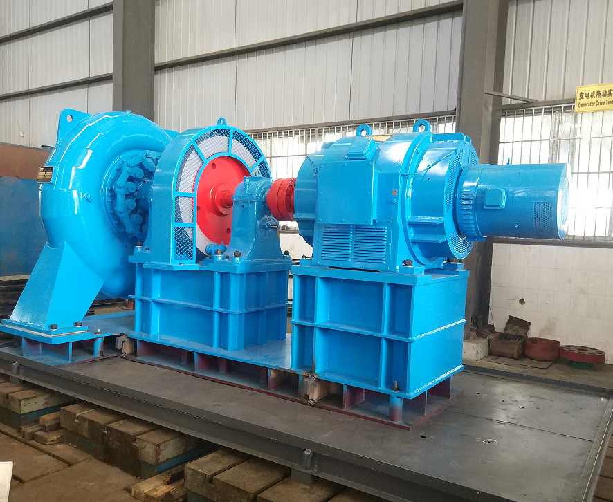 Verticale hydroturbinegeneratoren voor toepasselijke afstandskop 20-200 m Isolatie klasse F/F