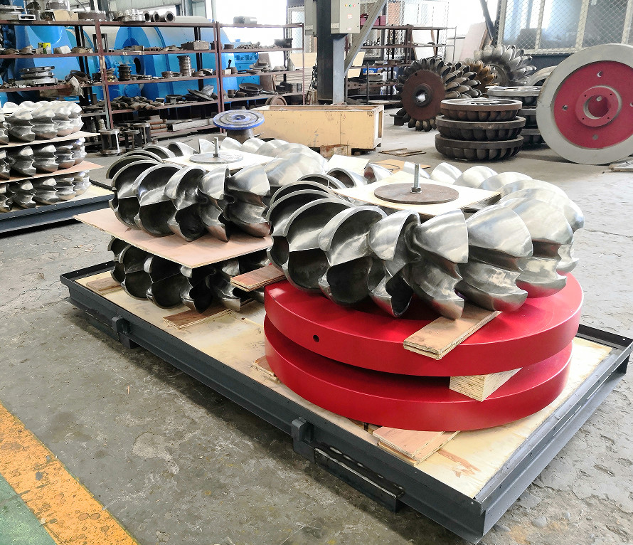 Waterimpulsturbine met 134 m nominale wateroppervlakte en inlaatdruk 1-20 bar