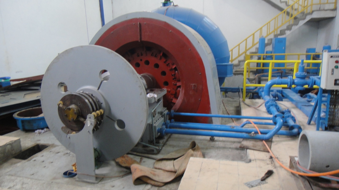Waterkoelende hydroturbinegeneratoren voor toepasselijk bereik 20-200 m en rotordiameter 2,5 m