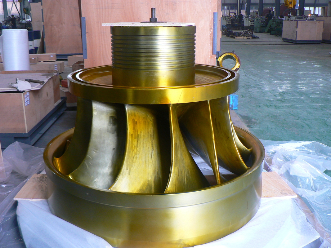 Hoog vermogen 2. Horizontale waterturbinegenerator voor 57m waterhoofd