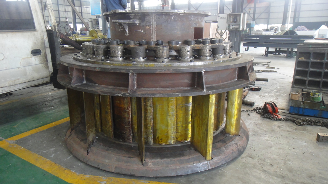 Waterturbinecapaciteit 470 kW Verticale waterturbine met een vermogen van 0,80