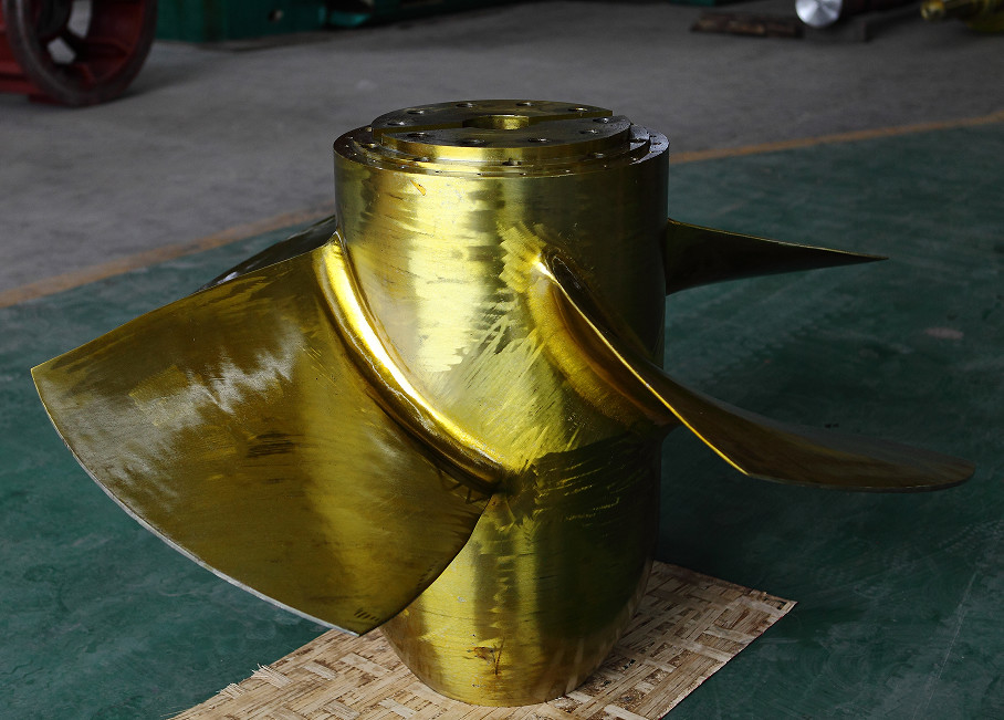 0.96 M Renner Diameter Inlet Guide Vane Turbine vervangende onderdelen voor de waterstroom 2.83 M3/s