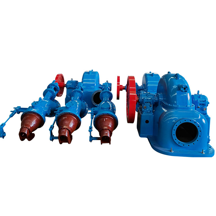 50 Hz Nominale frequentie wisselstroomuitgang Type 1. Hydro-elektrische turbinegenerator voor prestaties