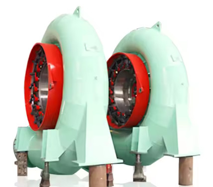 Nominele efficiëntie 96% Francis Hydroturbine met roestvrij staal materiaal en nominale kop 50 M-120m
