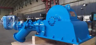 1000 kW capaciteit Turgo-impulsturbine met borstelloze opwinding en werkingssnelheidsbereik van 1000 rpm tot 3000 rpm