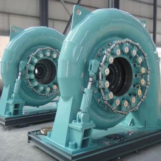100kW Francis Hydro Turbine 400V-6300V 90%-95% Efficiëntie