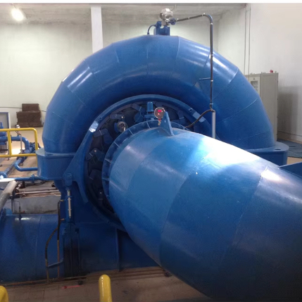 ISO-standaard roestvrijstalen Pelton-waterturbine voor aanpasbare energie in waterkrachtcentrales