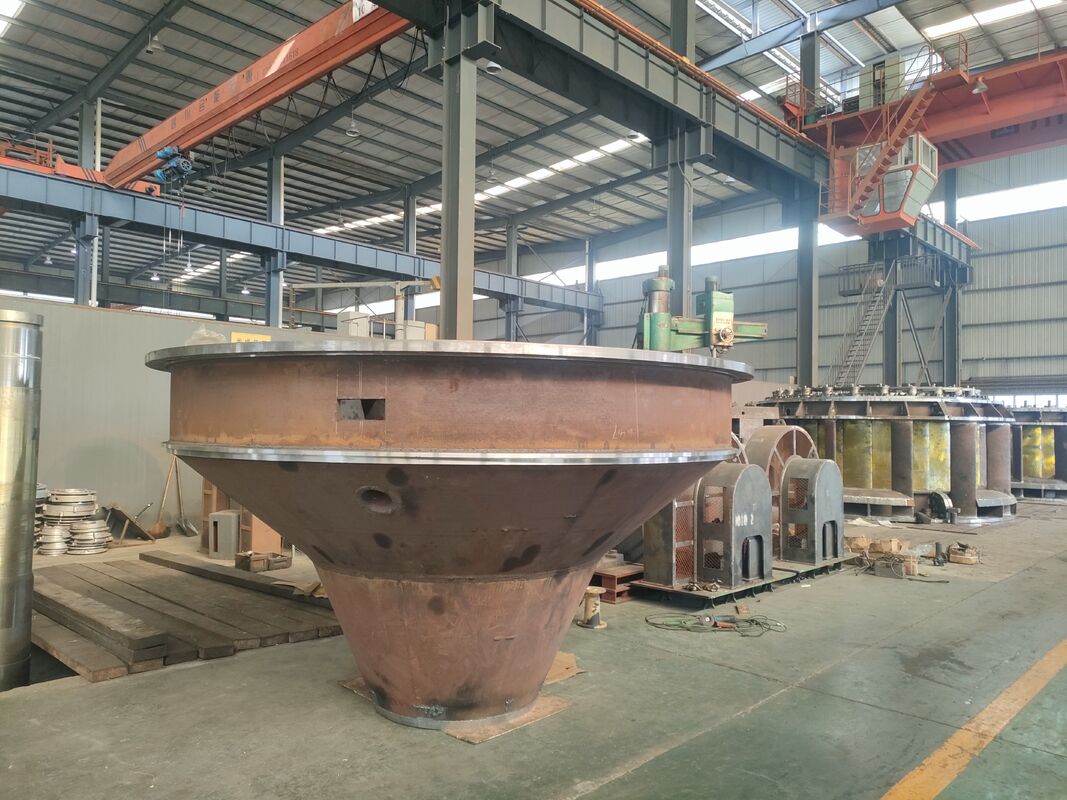 Roestvrijstalen mes Kaplan hydroturbine met 6300V generatorspanning en 2-50MW nominaal vermogen voor een efficiënt hydraulisch turbinesysteem