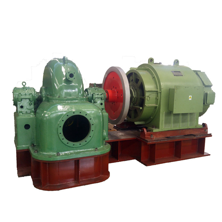 Verticale Pelton-turbine met één spuitstuk Micro Mini Kleine water Francis Pelton Turgo Kaplan Hydro Hydro Turbine Per