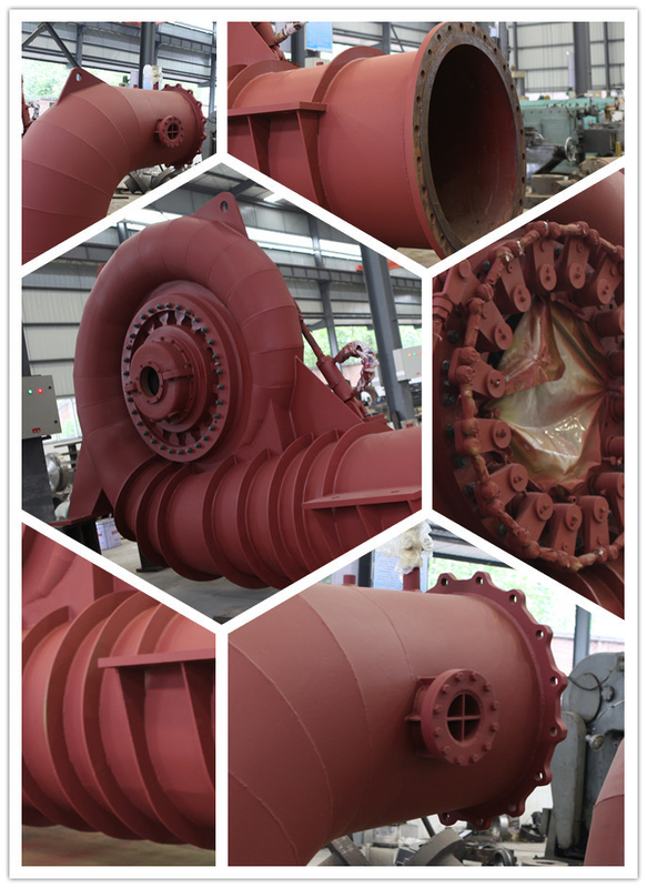 Asstroomtype van de Micro- Hydro de Turbinesysteem 400kw Machtsgeneratie