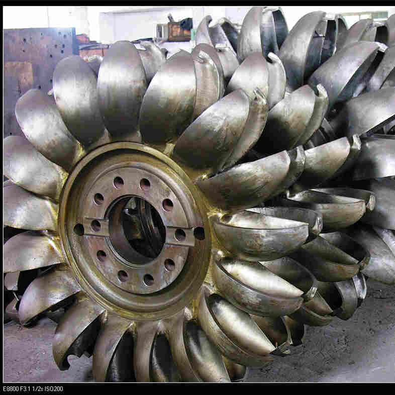100kW-200kW s-Type de Turbine Micro- van Kaplan Hydromacht Vast Agentblad