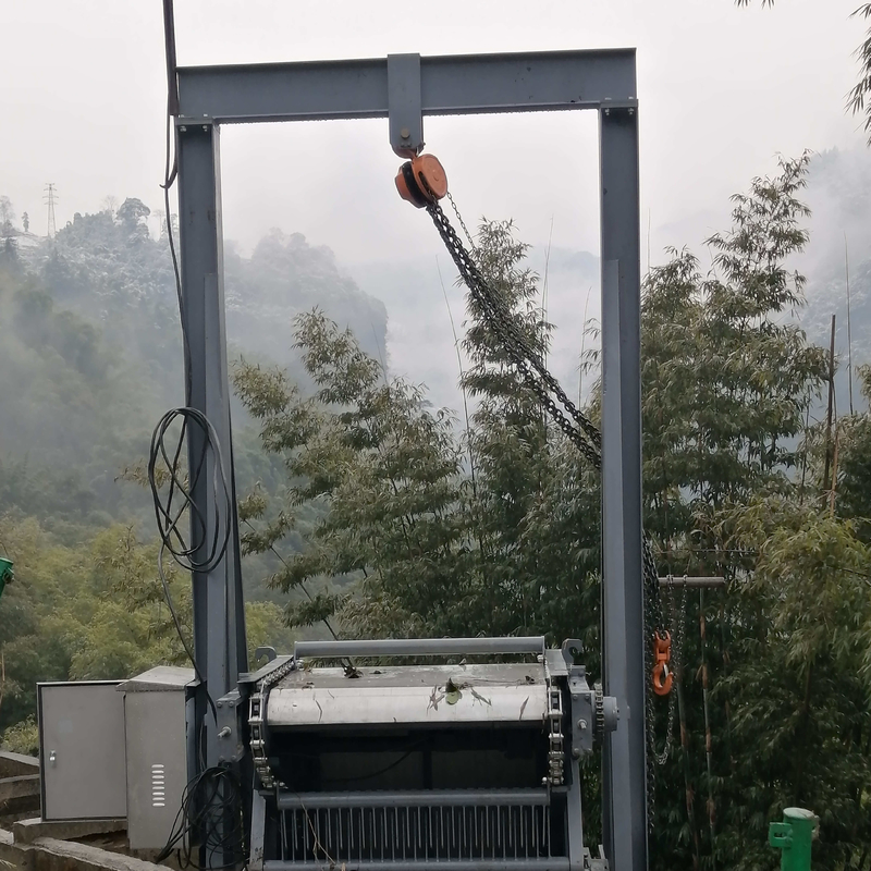 IP55 de automatische Waterzuiveringsinstallatie 1kw van het Barscherm voor de Hydroturbine van het Elektrische centralewater