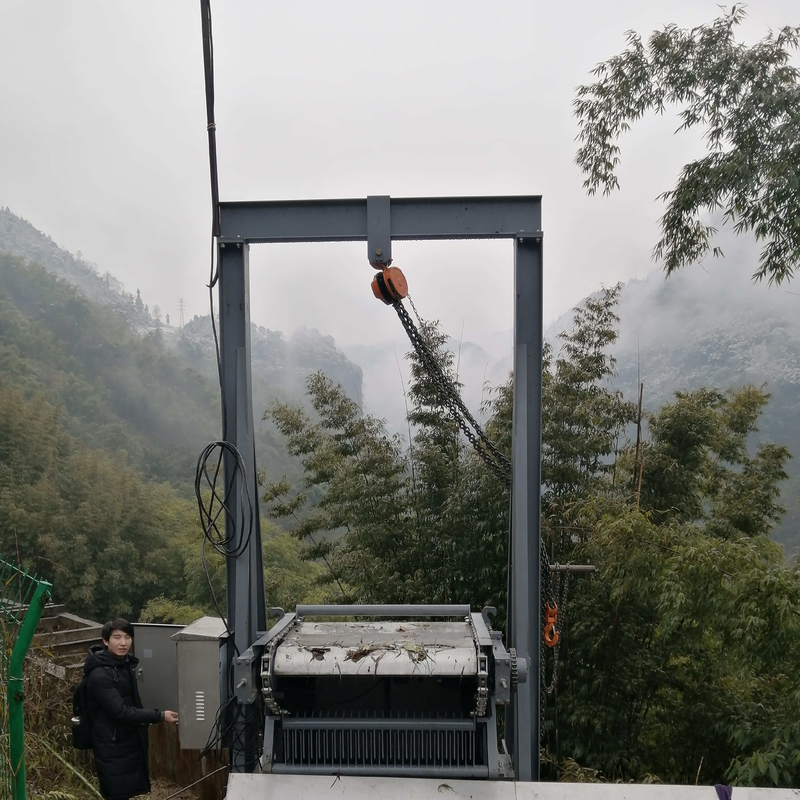 0.41-1.7KW de Schoonmakende Machine van het afvalrek voor ETP Afvalwaterfilter