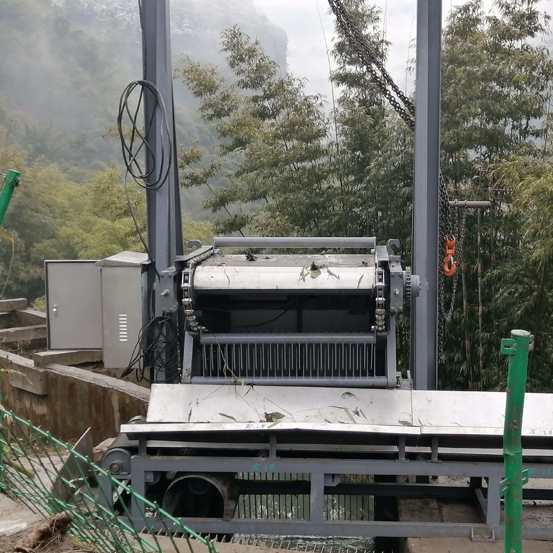 Van het het Afvalrek van HPP Roterende Schoonmakende Machine 0.3915mm de Reinigingsmachine van het het Afvalrek van het Netinterval