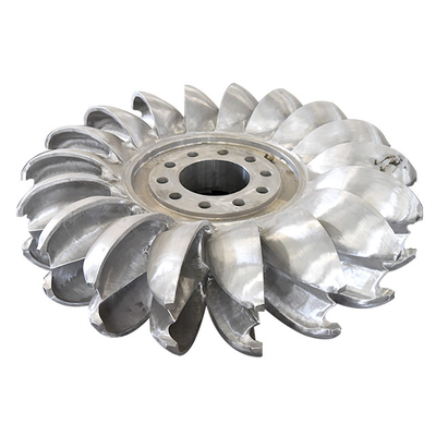 Gietijzer/Hydro van de de Turbine Asstroom van Roestvrij staalpelton Turbine voor Industriële Waterkracht