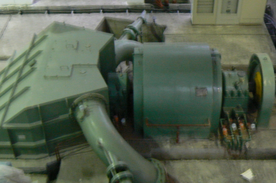 Turgo Hydro Impulsturbine voor 0,85 M3/s waterstroom en minimale milieueffecten