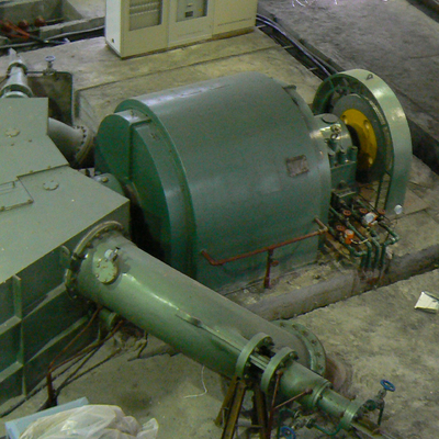 Verticale of horizontale installatie Turgo-impulsturbine met isolatieklasse F/F
