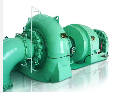 1.8 M3/s Uitstroomdebiet Francis-hydroturbine met 50 M-120 m Nominale Hoogte en Roestvrijstalen Geleide schoepen