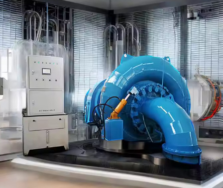 Turbinetype Horizontale Francis-turbine Francis-waterturbine voor waterkrachtopwekking