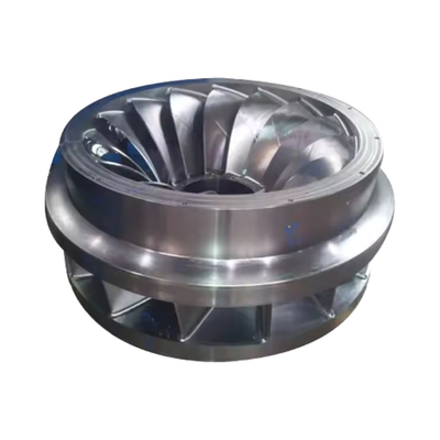 500-1500 r/min Nominale snelheid Francis-waterturbine met ontwerpturbine 1.0m3/s 2.2m3/s en inlaatstroom 2 M3/s