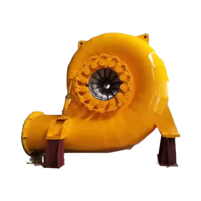 1.8 M3/s Uitstroomdebiet RVS Francis-hydroturbine met 96% nominaal rendement