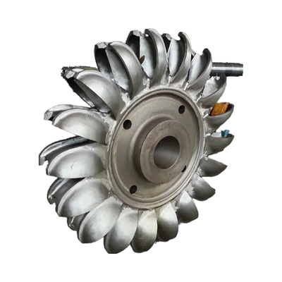 Hydrojetturbine met een of meerdere straalturbines van het type single or multi-jet runner met 0Cr13Ni4Mo-materiaal van roestvrij staal